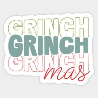 grinchmas Sticker